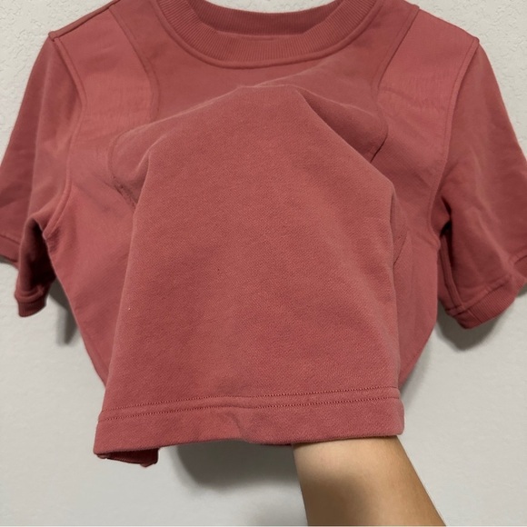 Lululemon Athletica Short Sleeve Tee in Rust Red - Picture 3 of 5